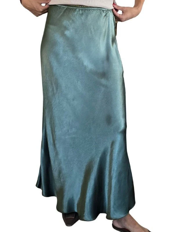 Pollera Italiana, color Verde - Imagen 3