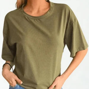 Polera Italiana con lazo en la espalda , color verde