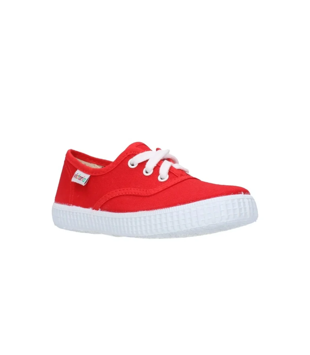 Zapatillas lona Rojo - Imagen 2