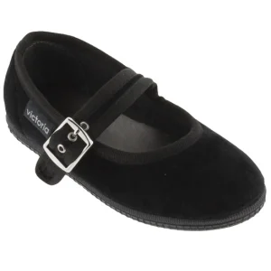 Merceditas terciopelo negro