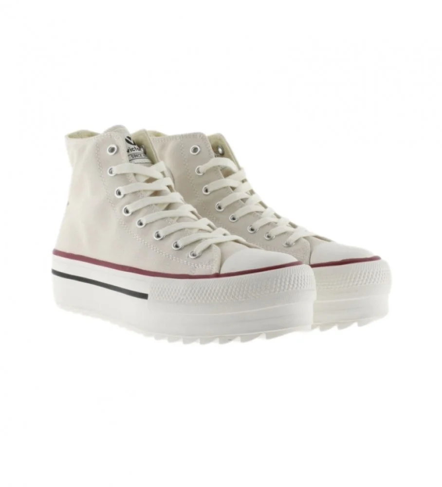 Zapatillas doble lona Crudo