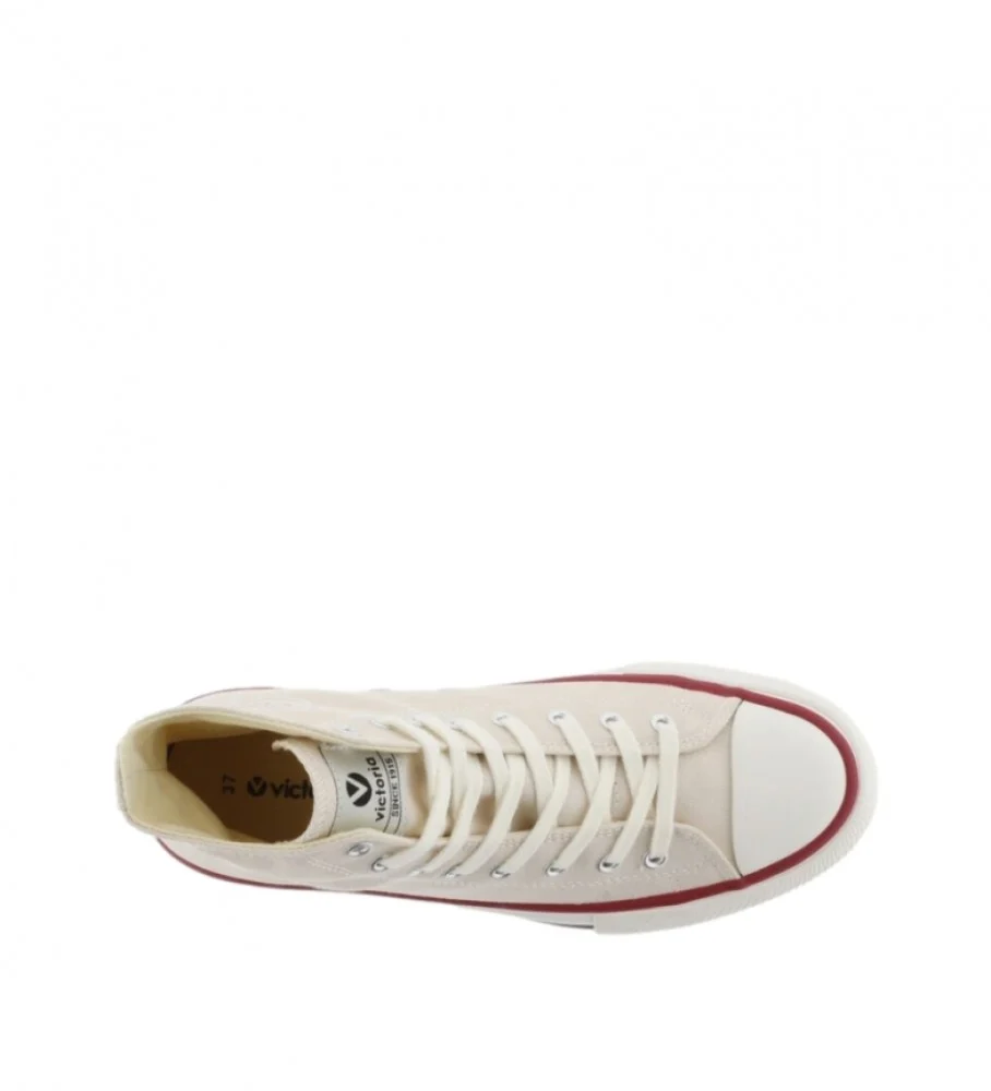 Zapatillas doble lona Crudo - Imagen 5