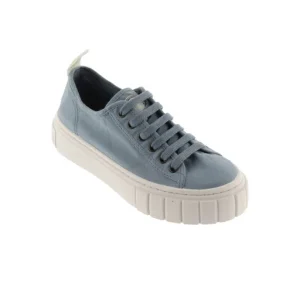 Zapatillas Abril Lona Azul